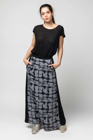 Lustrous Linen Skirt